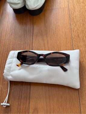 Lexxola x Adanola Tortoiseshell Cat-Eye Sunglasses - Brown